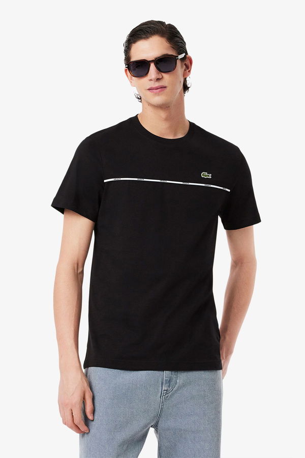 Lacoste Erkek T-shirt SIYAH Lacoste Erkek T-shirt SIYAH