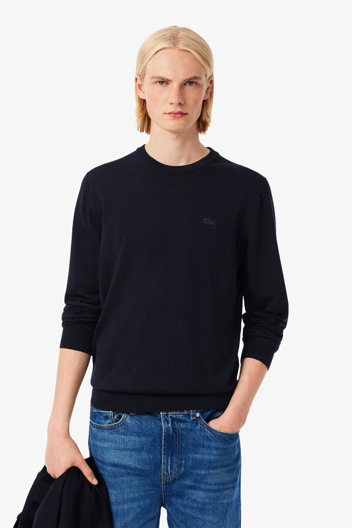 Lacoste Erkek Triko Kazak LACIVERT