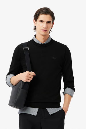 Lacoste Erkek Triko Kazak SIYAH