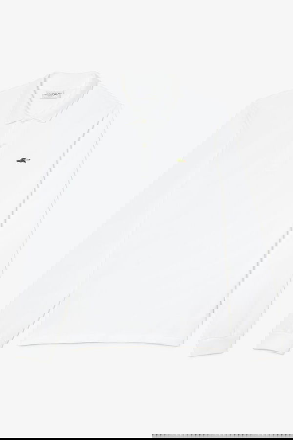 Lacoste Uzun Kollu Erkek T-shirt Beyaz