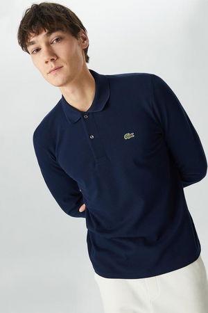 Lacoste Uzun Kollu Erkek T-shirt LACIVERT