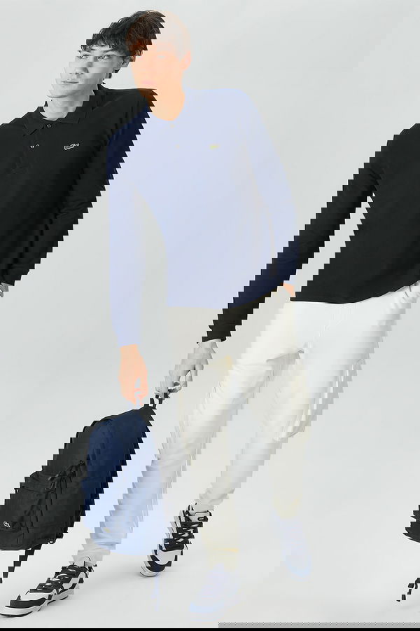 Lacoste Uzun Kollu Erkek T-shirt LACIVERT