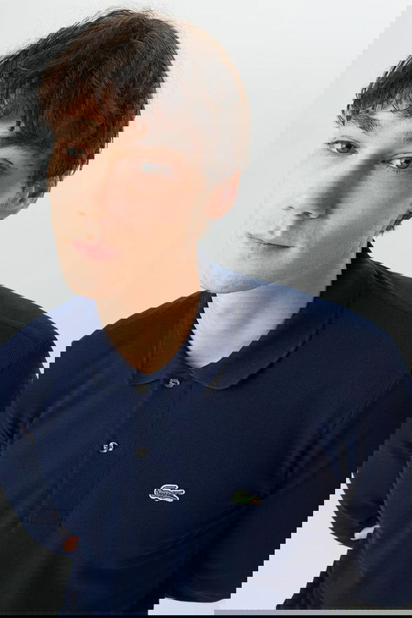 Lacoste Uzun Kollu Erkek T-shirt LACIVERT