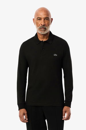 Lacoste Uzun Kollu Erkek T-shirt SIYAH