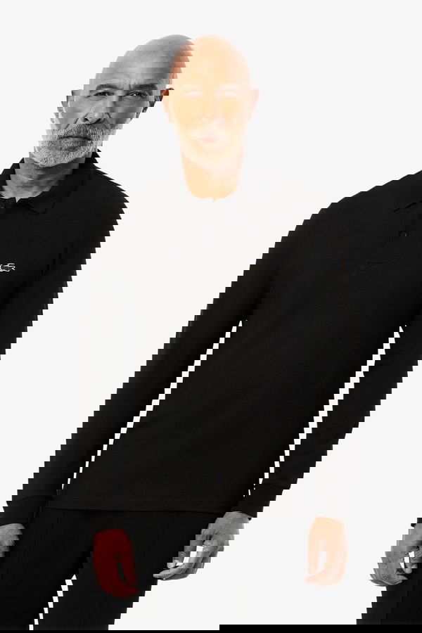 Lacoste Uzun Kollu Erkek T-shirt SIYAH