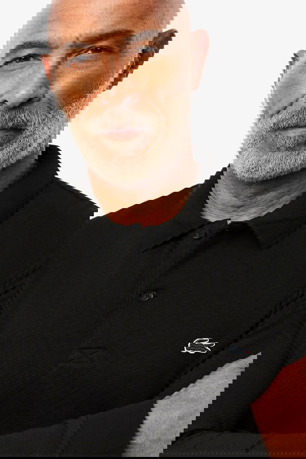 Lacoste Uzun Kollu Erkek T-shirt SIYAH