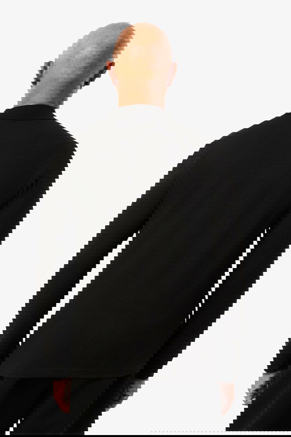 Lacoste Uzun Kollu Erkek T-shirt SIYAH