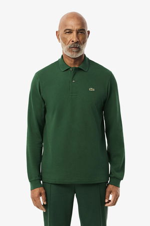 Lacoste Uzun Kollu Erkek T-shirt YESIL