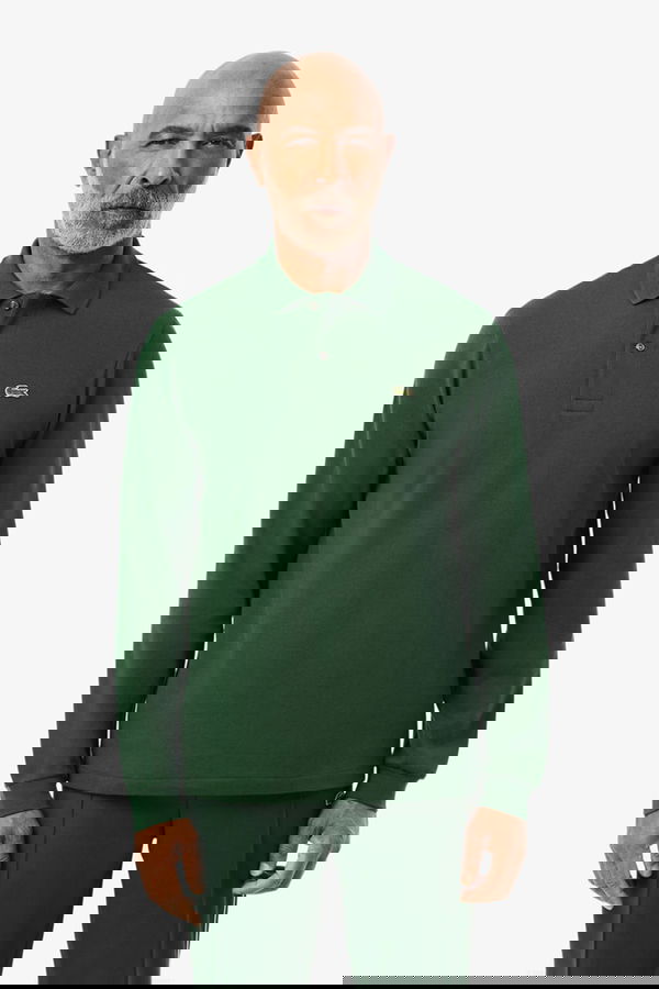 Lacoste Uzun Kollu Erkek T-shirt YESIL