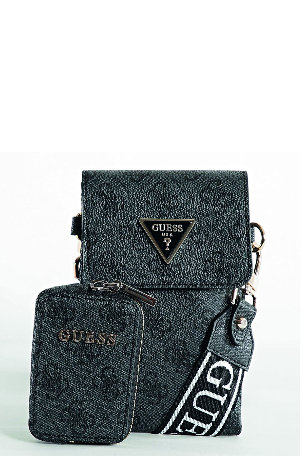 Guess Latona Kadın Çapraz Çanta ANTRASİT Guess Latona Kadın Çapraz Çanta ANTRASİT