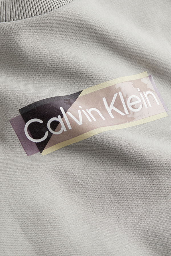 Calvin Klein Erkek Sweat GRİ