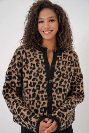 Gabria Leopar Desen Hırka LEOPAR Gabria Leopar Desen Hırka LEOPAR