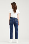 Levis 501 Kadıın Cropped Jeans Pantolon LACIVERT