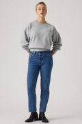 Levis 501 Kadıın Cropped Jeans Pantolon MAVI