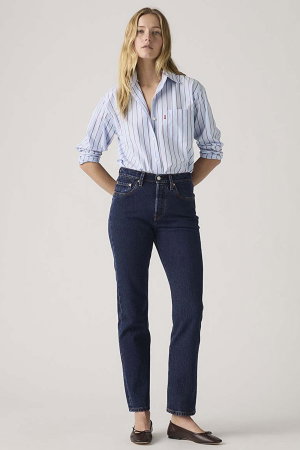 Levis 501 Kadın Origina Jeans  Pantolon LACIVERT