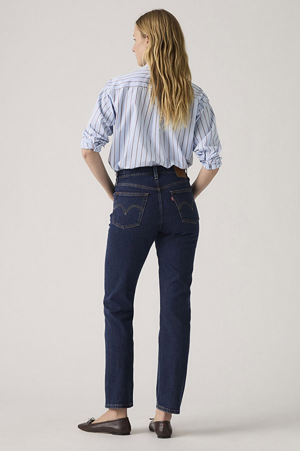 Levis 501 Kadın Origina Jeans  Pantolon LACIVERT