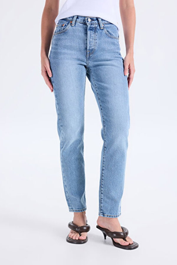 Levis 501 Kadın Origina Jeans  Pantolon MAVI