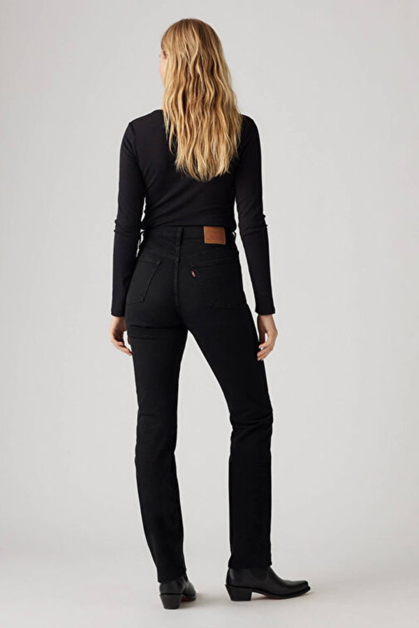 LeviS 501 Kadın Orijinal Jeans  Pantolon SIYAH