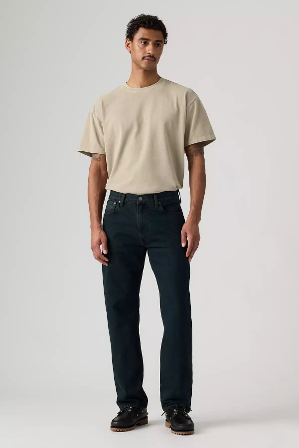 Levis 555 Relaxed Straight Erkek Jeans Pantolon LACIVERT