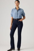 Levis 725 Kadın High Rise Bootcut Jeans Pantolon LACIVERT