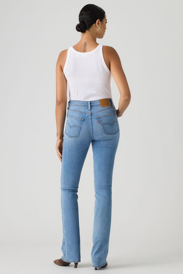 Levis 725 Kadın High Rise Bootcut Jeans Pantolon MAVI