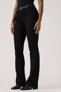 Levis 725 Kadın High Rise Bootcut Jeans Pantolon SIYAH