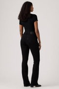 Levis 725 Kadın High Rise Bootcut Jeans Pantolon SIYAH