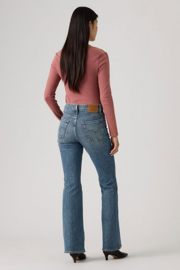 Levis 726 High Rise Flare Kadın Jeans Pantolon K.INDIGO