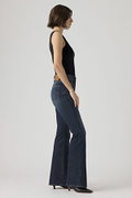 Levis 726 High Rise Flare Kadın Jeans Pantolon LACIVERT