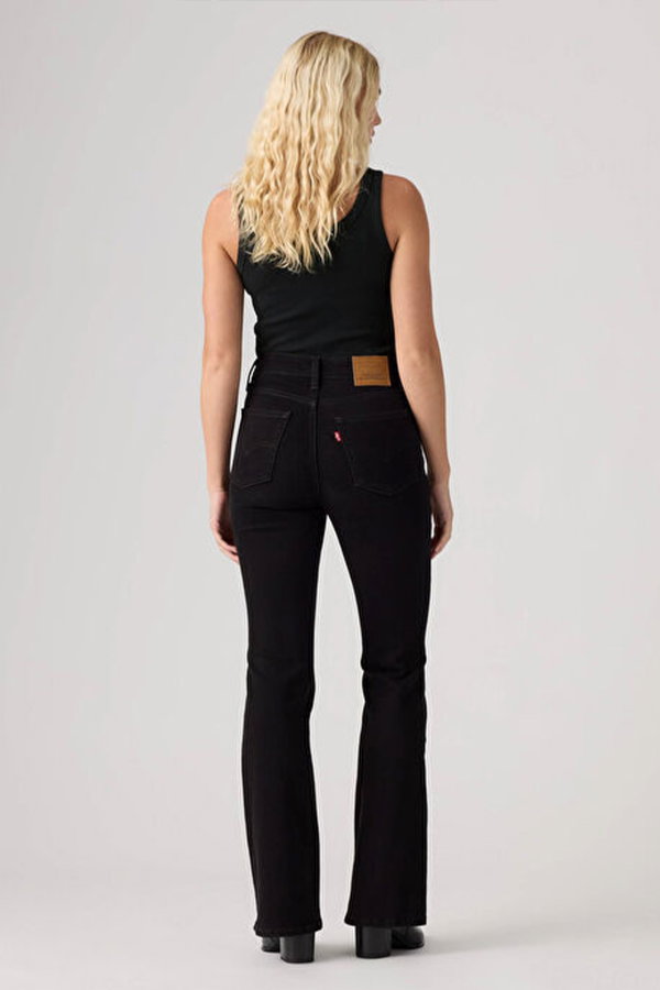 Levis 726 High Rise Flare Kadın Jeans  Pantolon SIYAH