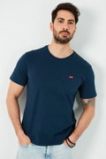 Levis Erkek Bisiklet Yaka T-shirt LACIVERT