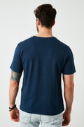 Levis Erkek Bisiklet Yaka T-shirt LACIVERT
