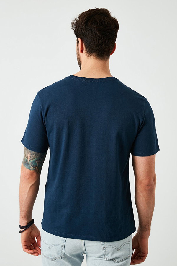 Levis Erkek Bisiklet Yaka T-shirt LACIVERT