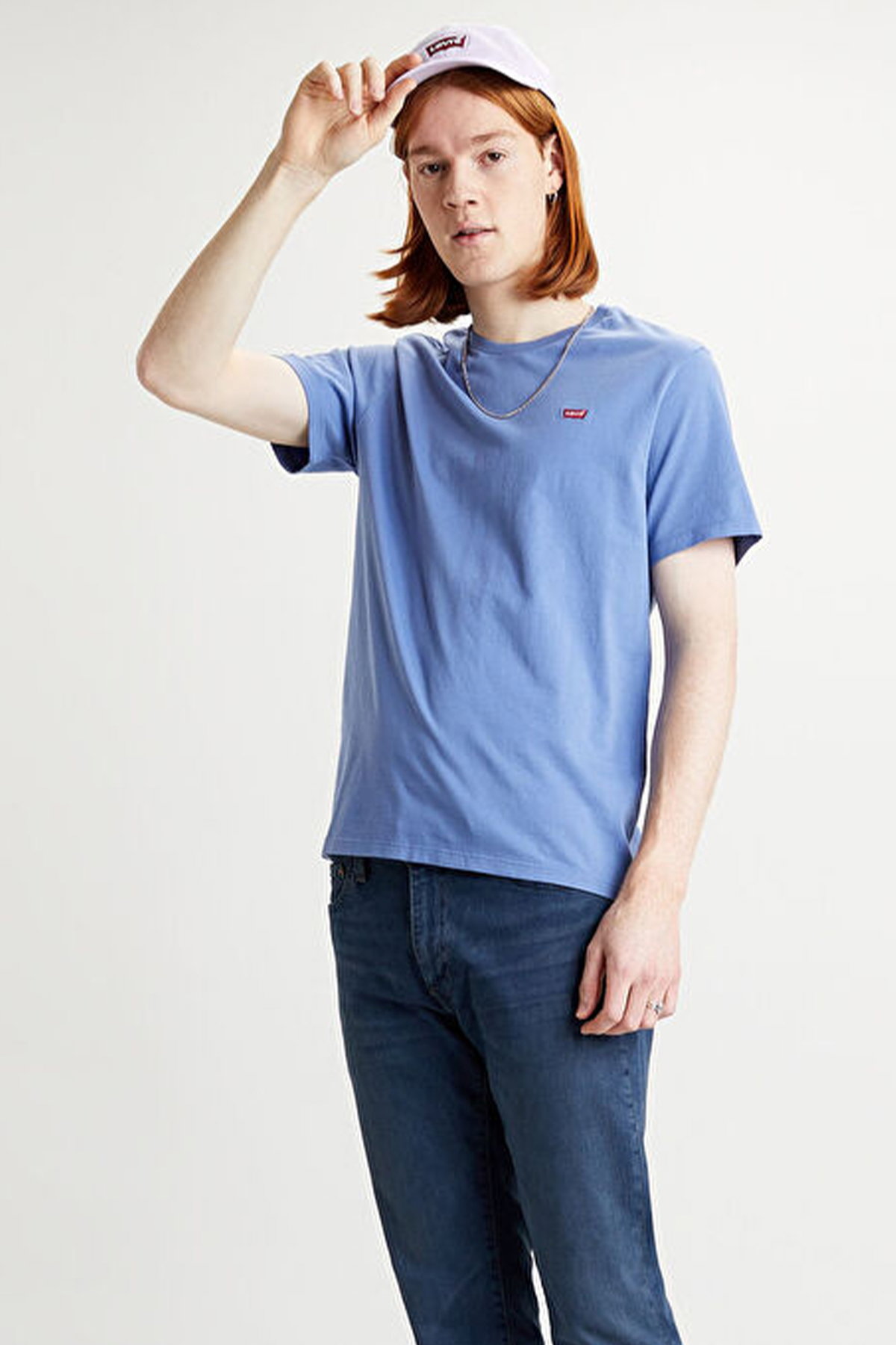 Levis Erkek Bisiklet Yaka T-shirt MAVI