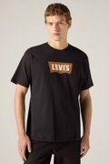 Levis Erkek Bisiklet Yaka T-shirt SIYAH
