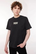 Levis Erkek Bisiklet Yaka T-shirt SIYAH