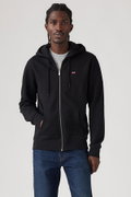 Levis Erkek Kapüşonlu Fermuarlı Sweatshirt SIYAH