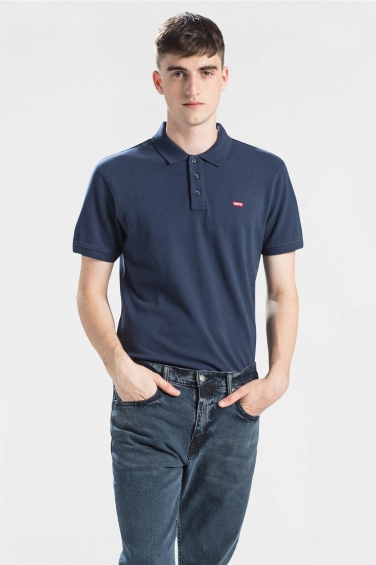 Levis Erkek Polo Yaka T-shirt LACIVERT