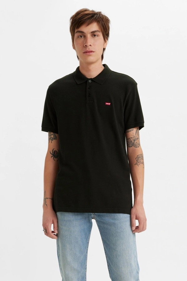Levis Erkek Polo Yaka T-shirt SIYAH