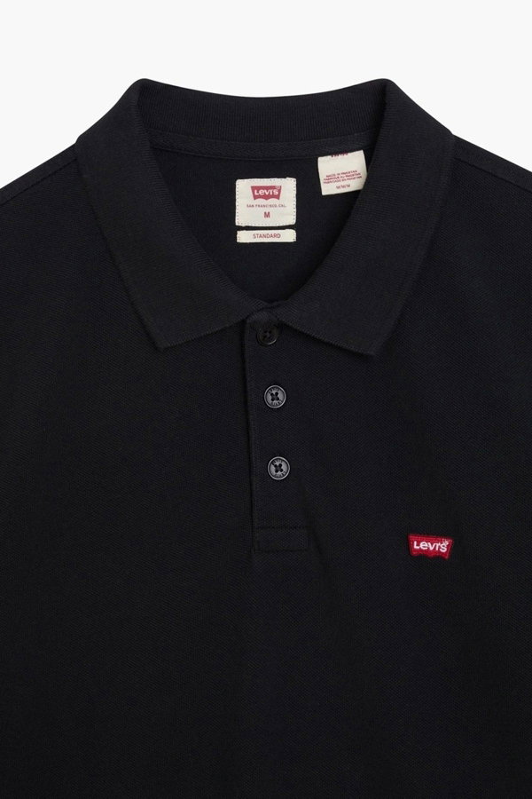 Levis Erkek Polo Yaka T-shirt SIYAH