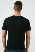 Levis Erkek V Yaka T-shirt SIYAH