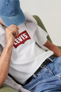 Levis Erkek Vintage Fıt Bisiklet Yaka T-shirt BEYAZ