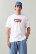 Levis Erkek Vintage Fıt Bisiklet Yaka T-shirt BEYAZ