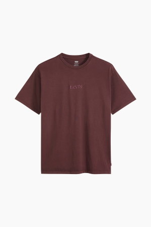 Levis Erkek Vintage Fıt Bisiklet Yaka T-shirt BORDO