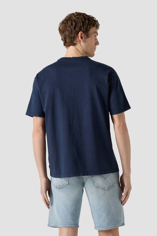 Levis Erkek Vintage Fıt Bisiklet Yaka T-shirt LACIVERT