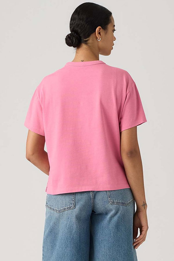 Levis Kadın Vintage Tee Relaxed Fit T-shirt PEMBE