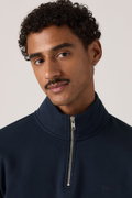 Levis Erkek Yarım Fermuarlı Sweatshirt LACIVERT