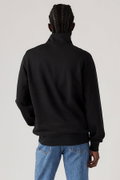 Levis Erkek Yarım Fermuarlı Sweatshirt SIYAH