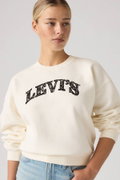 Levis Kadın Bisiklet Yaka Sweatshirt KREM