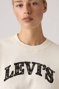 Levis Kadın Bisiklet Yaka Sweatshirt KREM